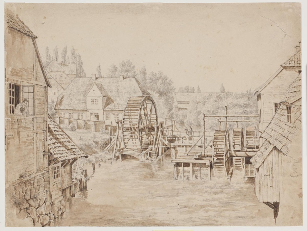 Salinmølle. Oldesloo od Frederik Rohde