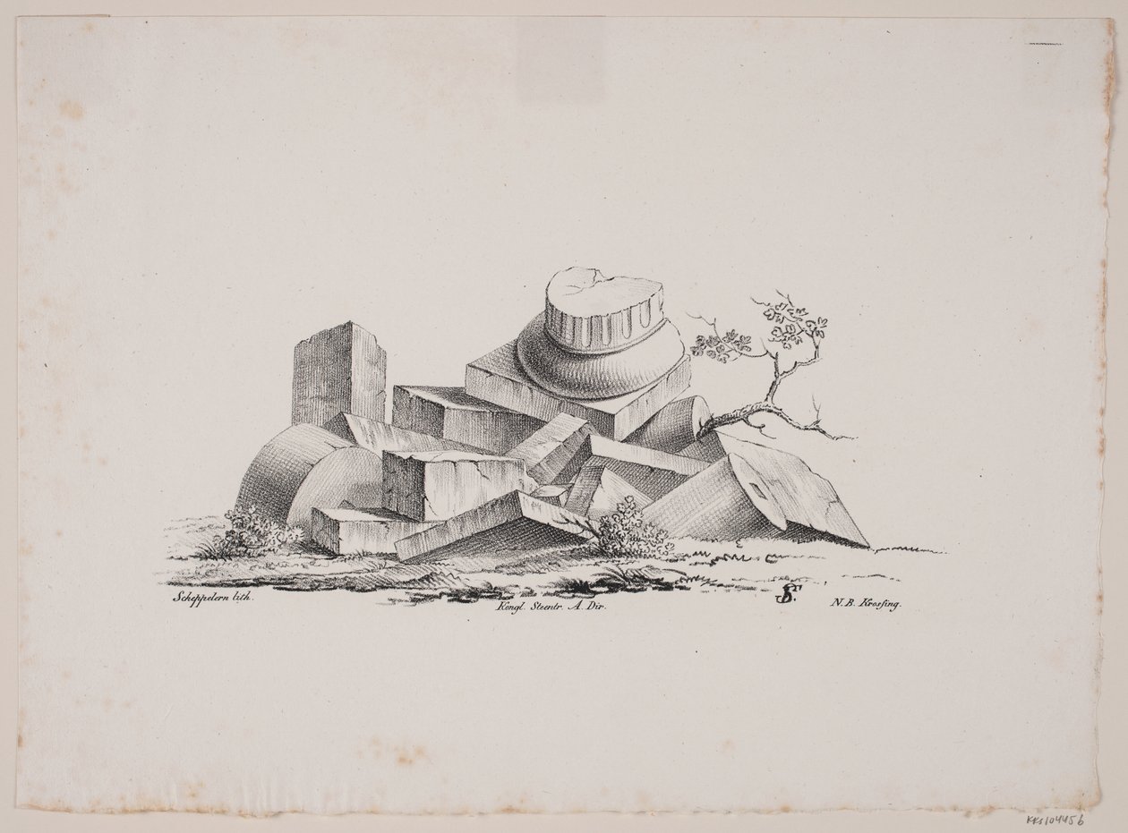 Architektonický motiv od Frederik Schepelern
