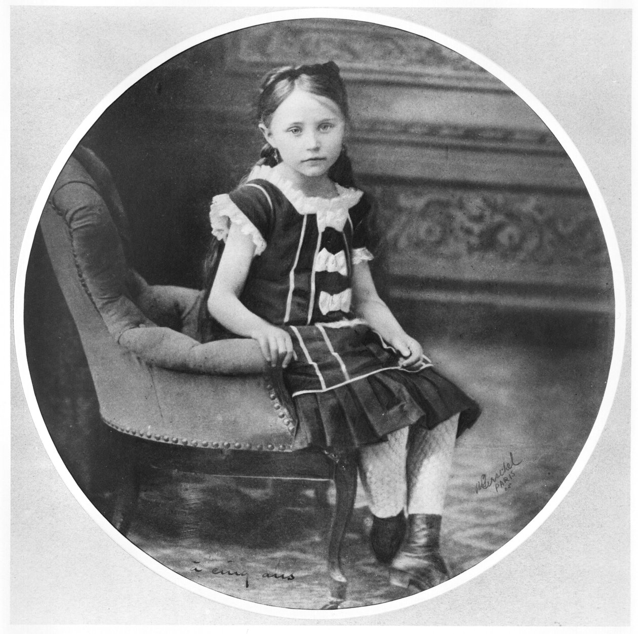 Colette (1873-1954), 5 let, 1878 od French Photographer