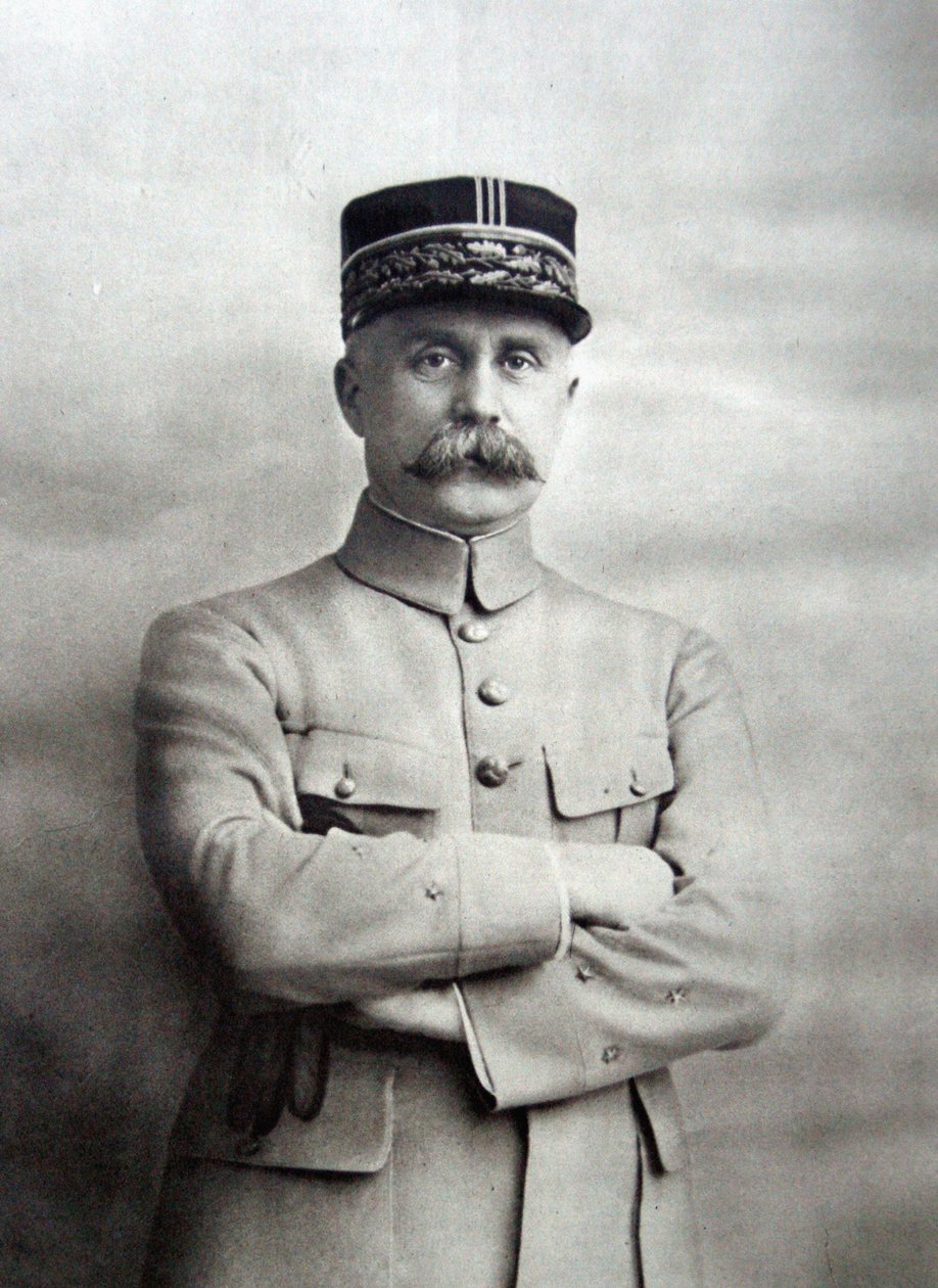Generál Philippe Petain, 1917 od French Photographer