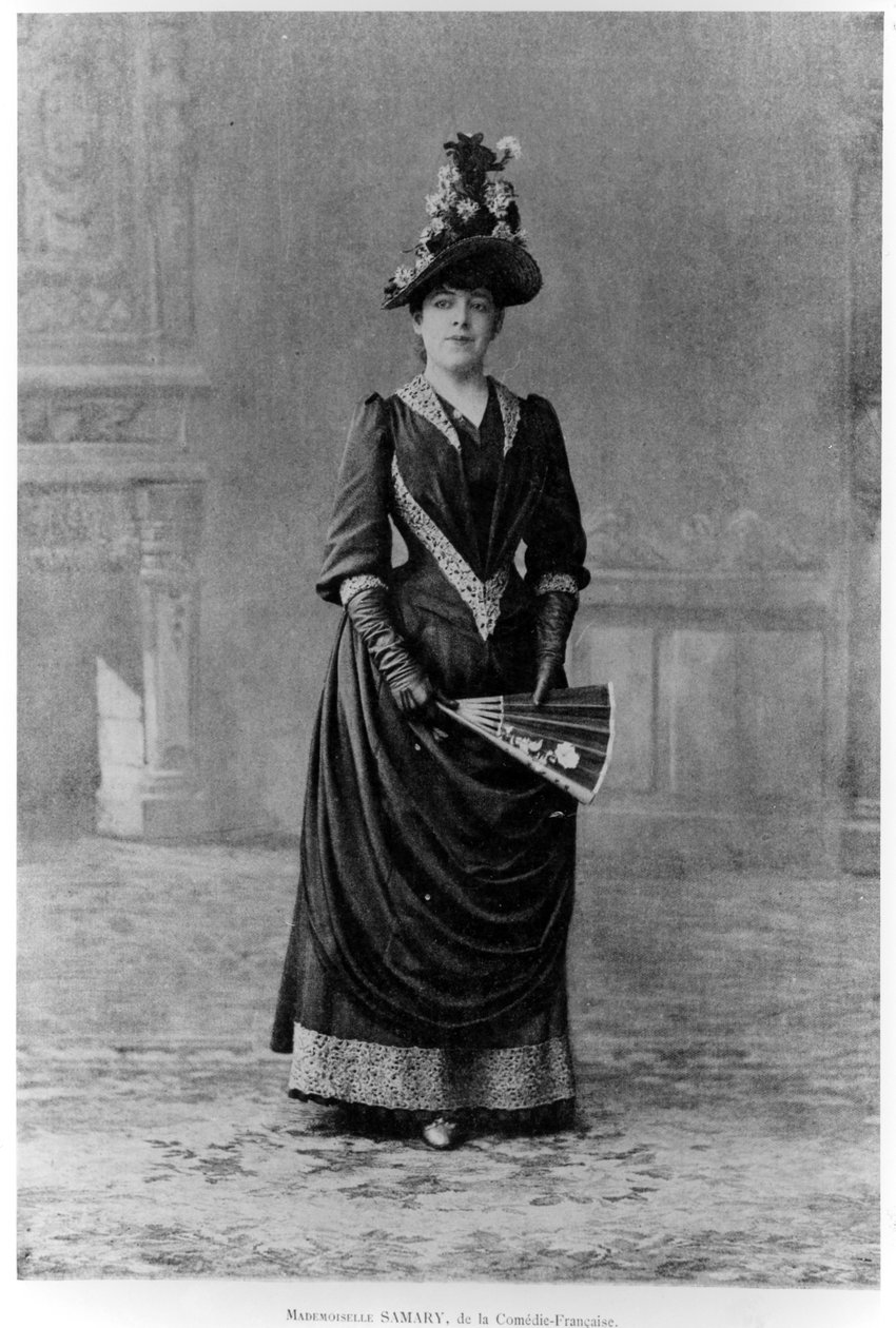 Jeanne Samary, 1890 od French Photographer