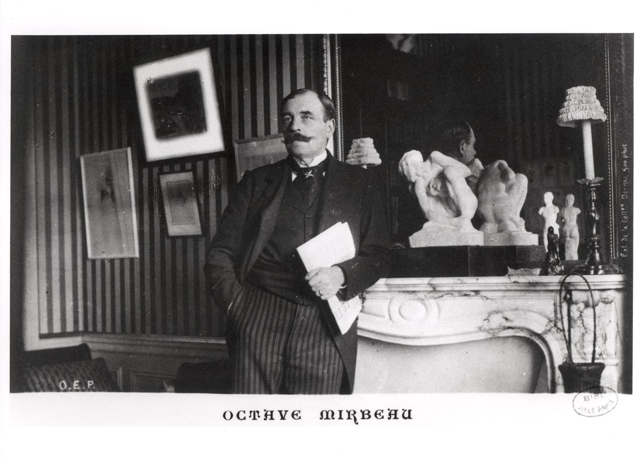 Octave Mirbeau (1848-1917) od French Photographer