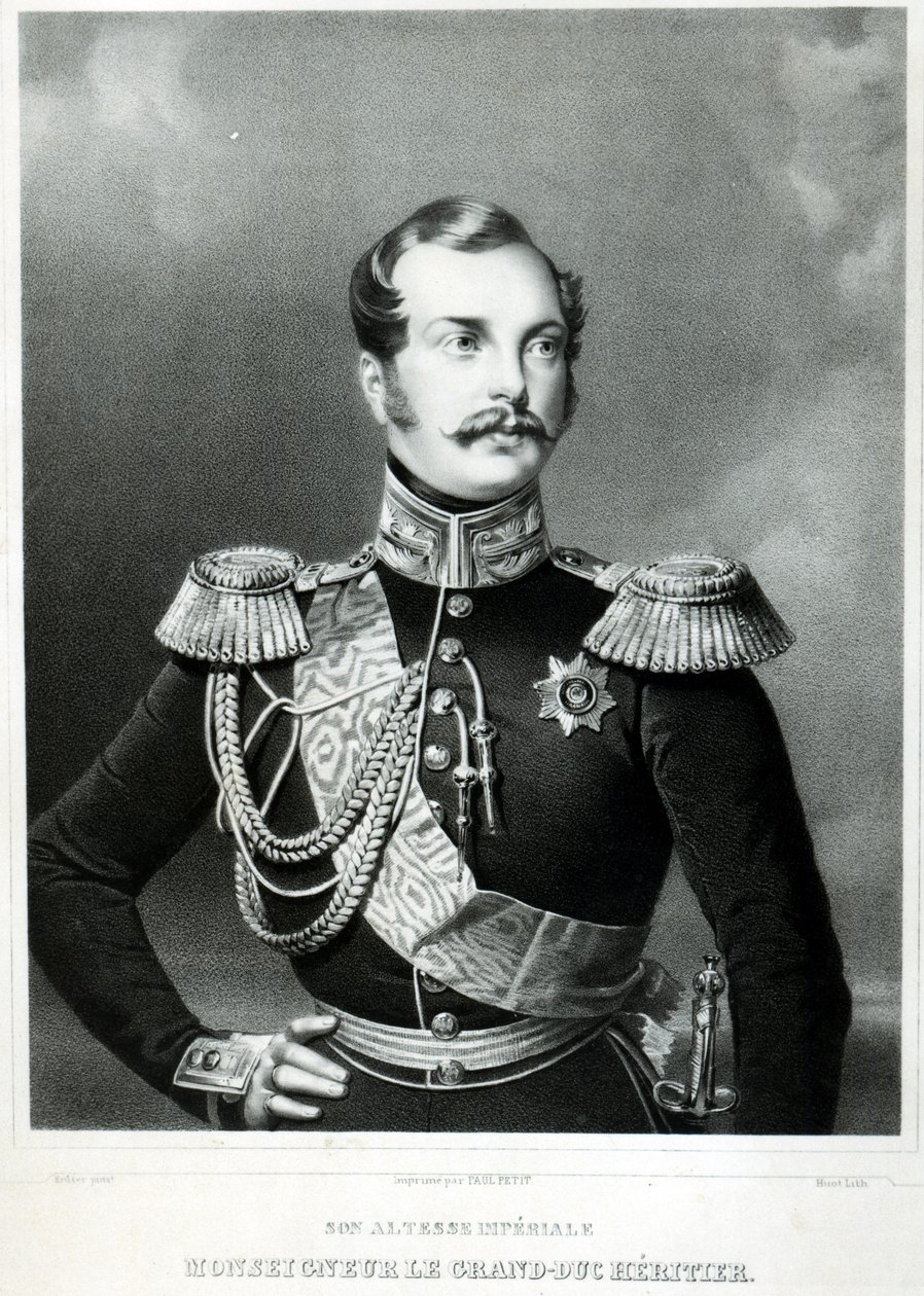 Alexandr II (1818-81) z Ruska od French School