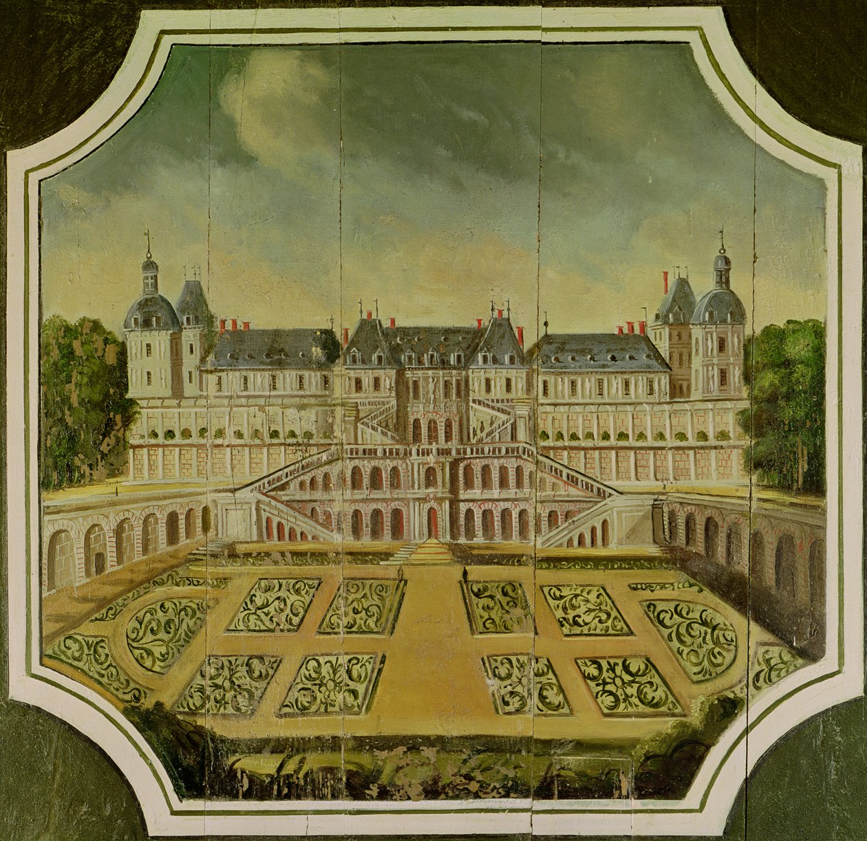 Zámek Saint-Germain-en-Laye od French School