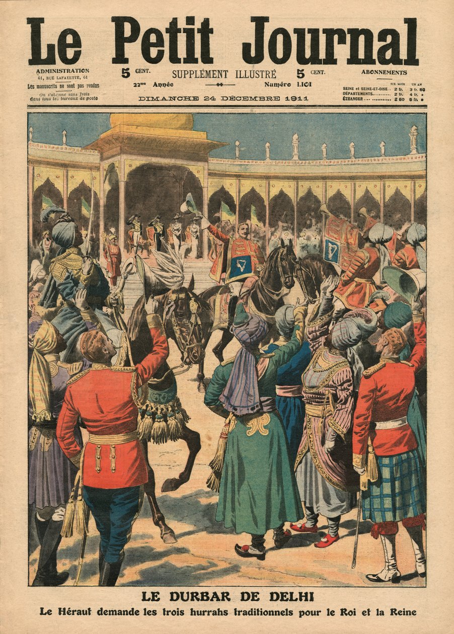 Delhi Durbar, ilustrace z 
