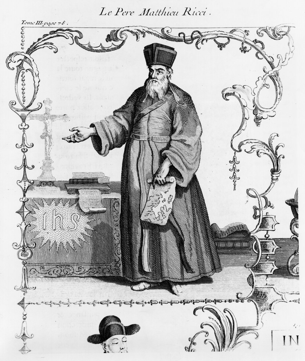 Otec Matteo Ricci (1552-1610) od French School
