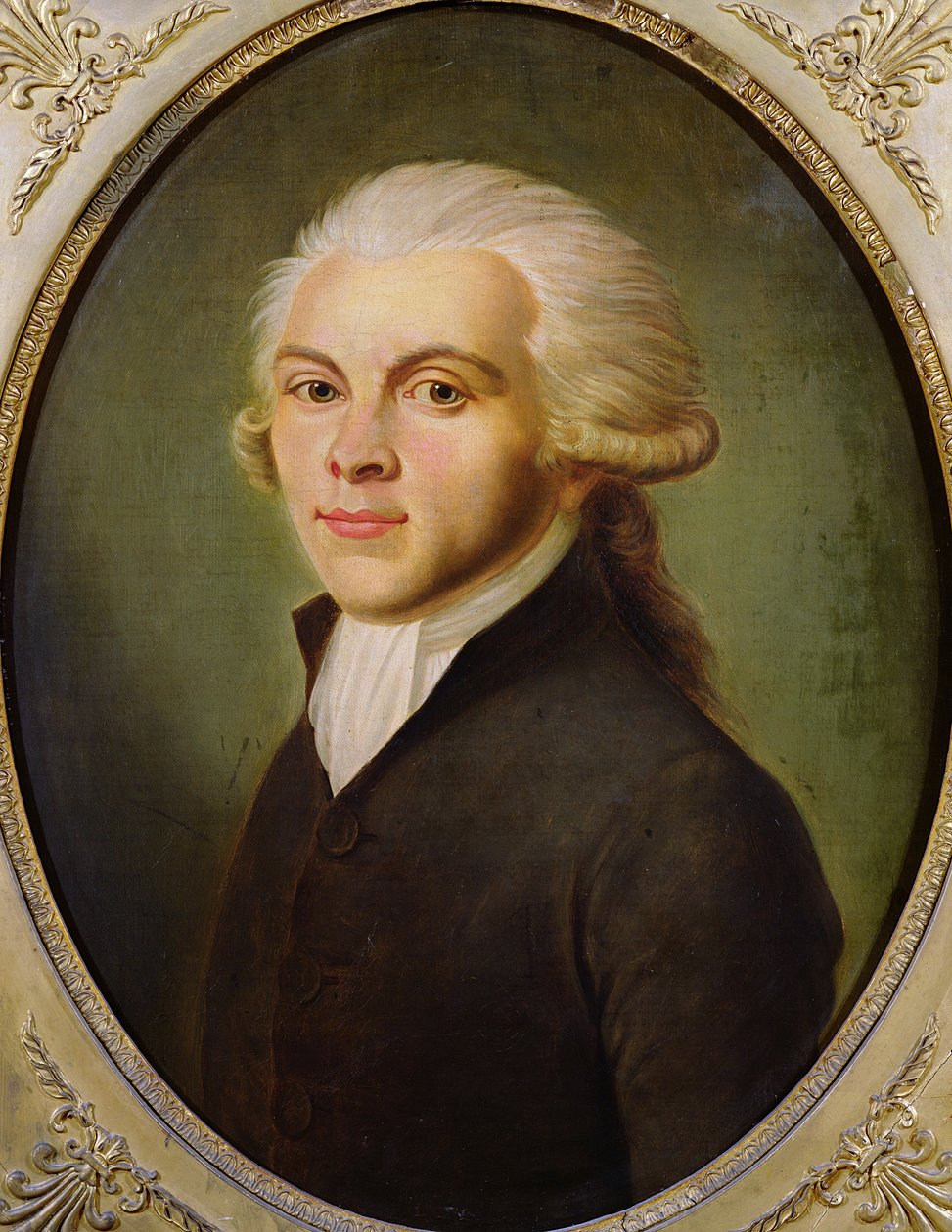 Maximilien de Robespierre (1758-94) kolem 1793 od French School