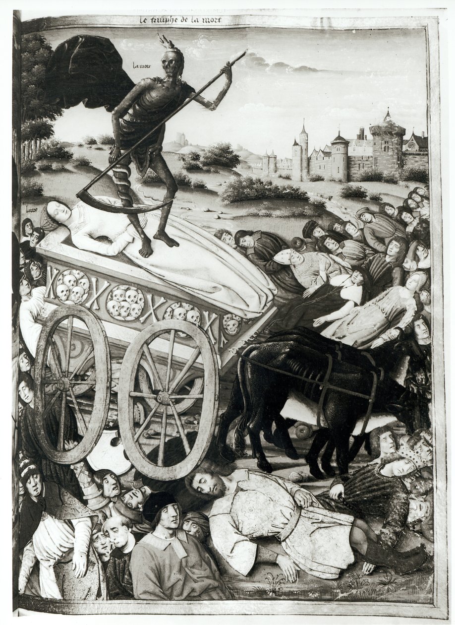 Ms.Fr.594 fol.135 Triumf smrti z 