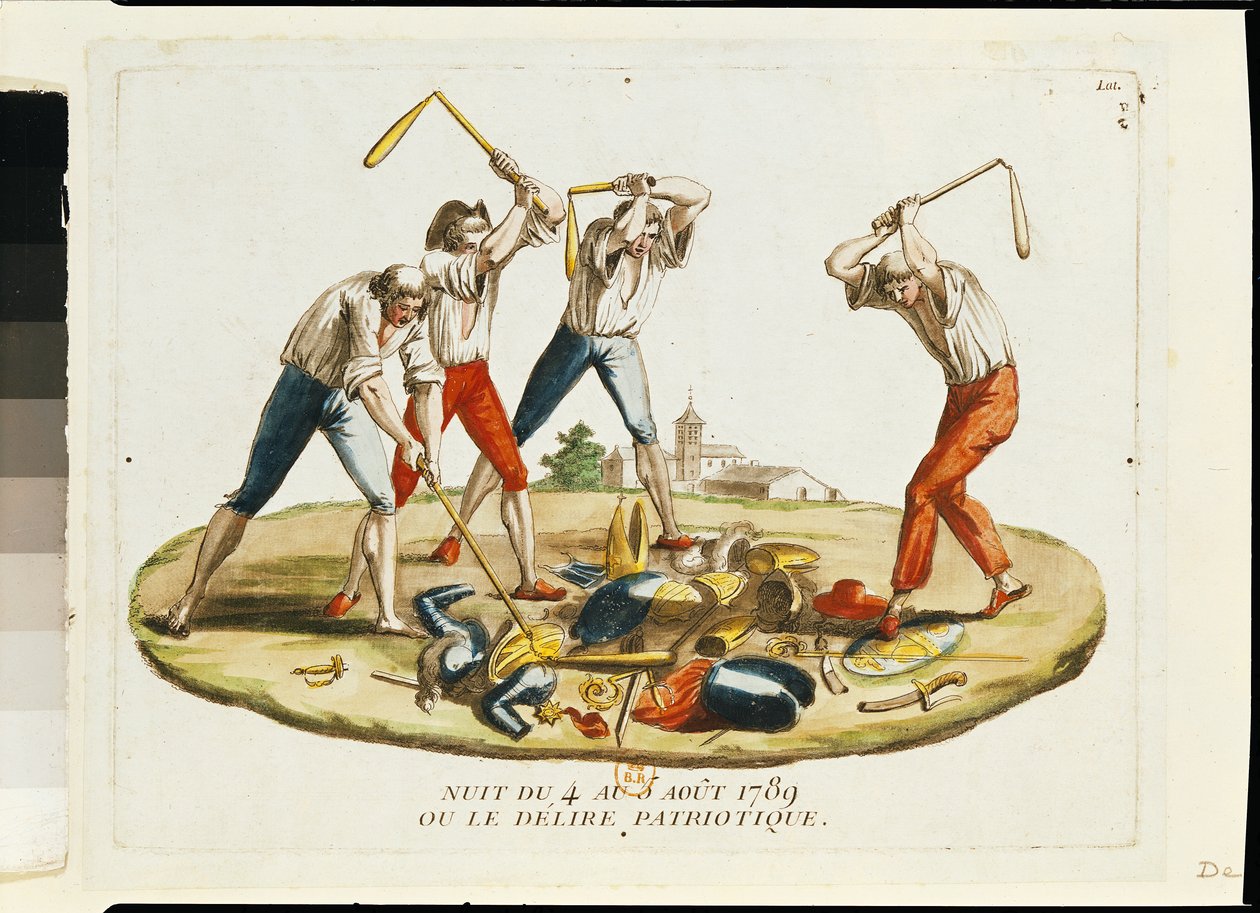 Noc 4. srpna 1789 aneb Vlastenecké delirium od French School