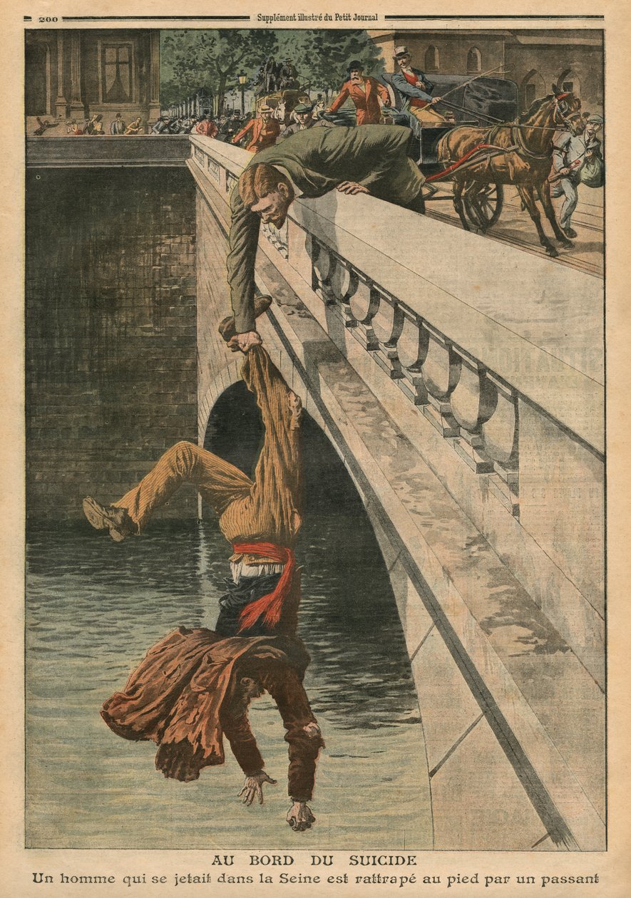 Na pokraji sebevraždy, ilustrace z 
