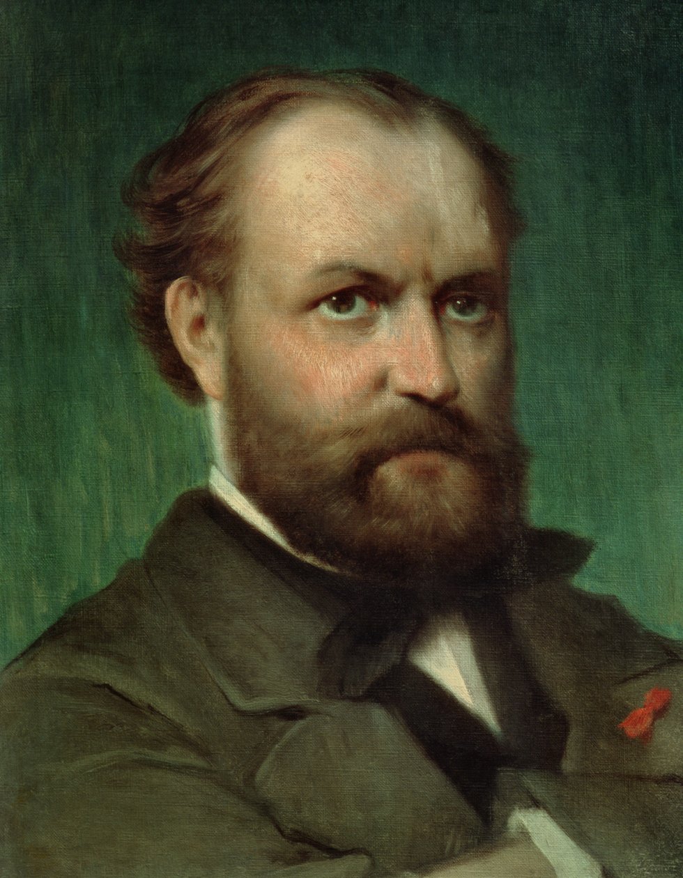 Portrét Charlese Gounoda (1818-93) od French School