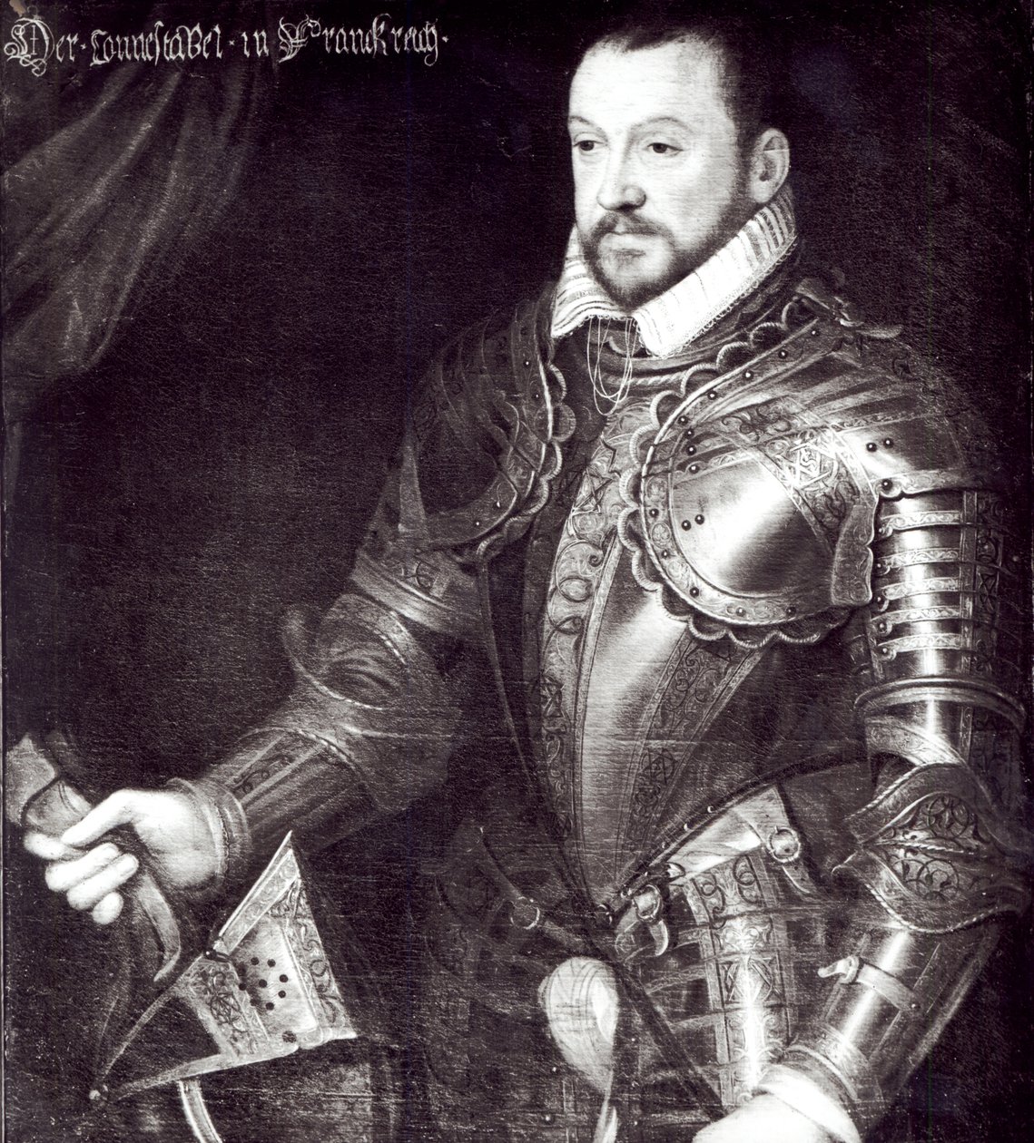 Portrét Františka I., vévody z Montmorency (1530-1579) od French School