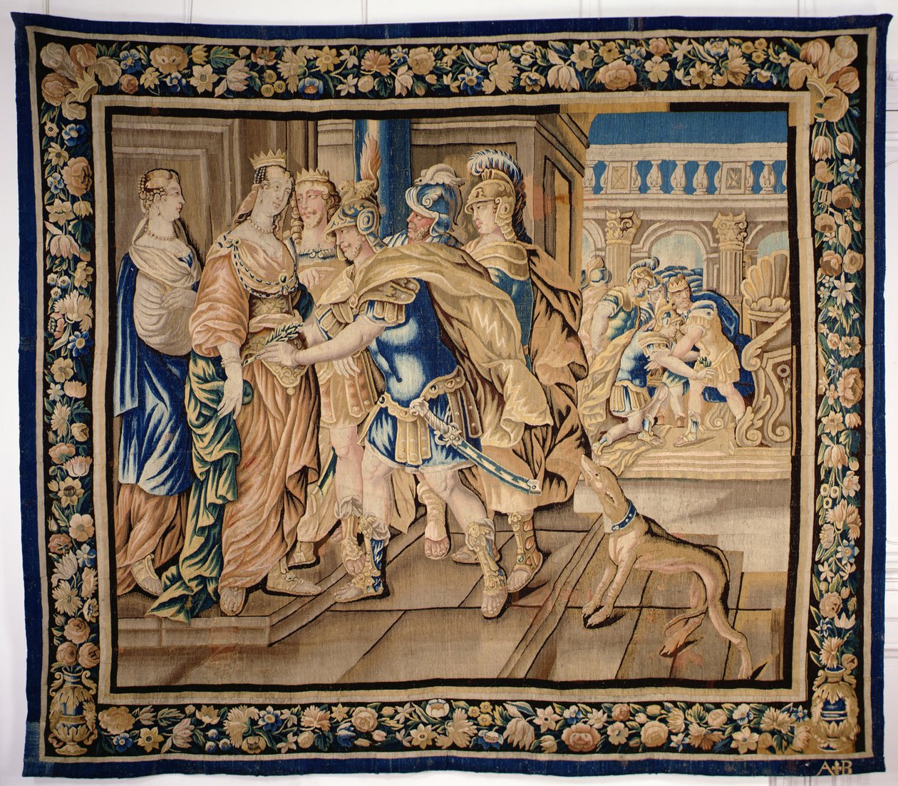 Scéna ze starověku, Aubusson od French School