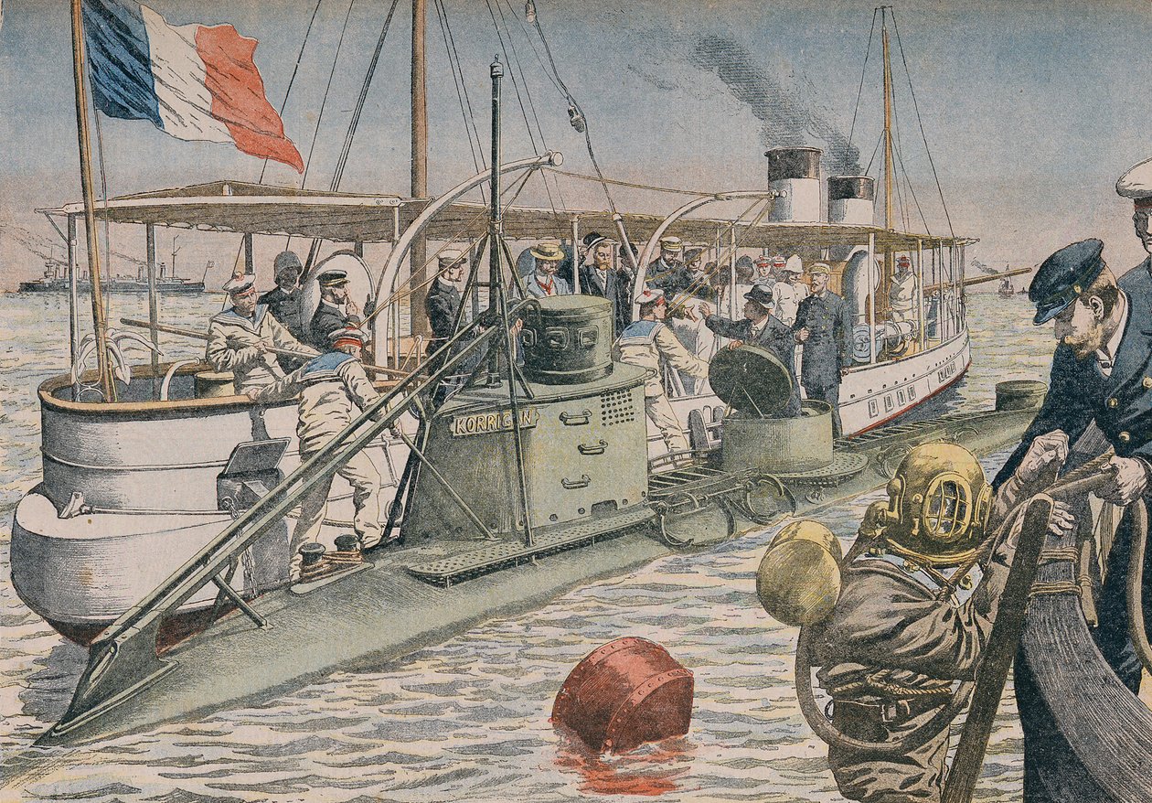 The Bizerte Catastrophe, ilustrace z 
