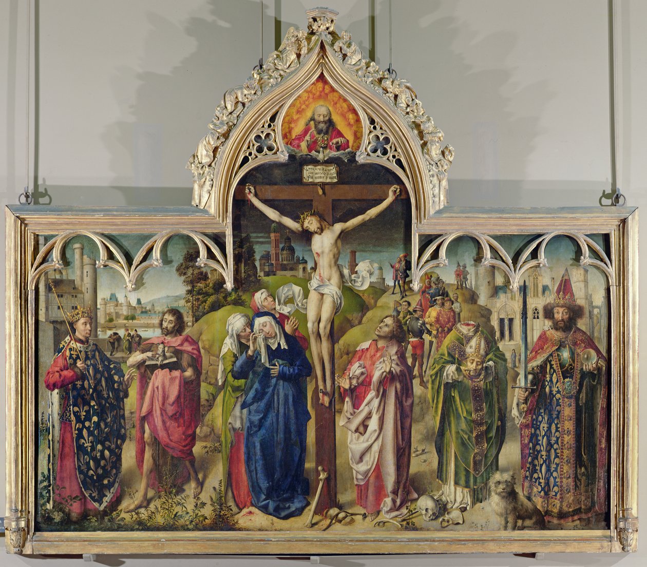 Parlement of Paris Oltarpiece, 1453-55 od French School