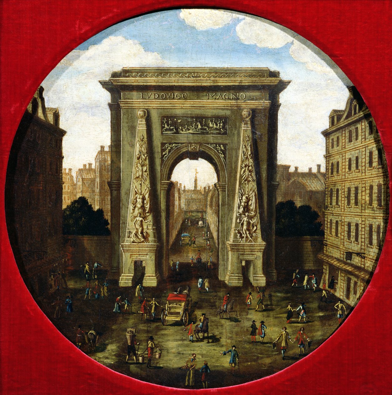 Porte Saint-Denis od French School