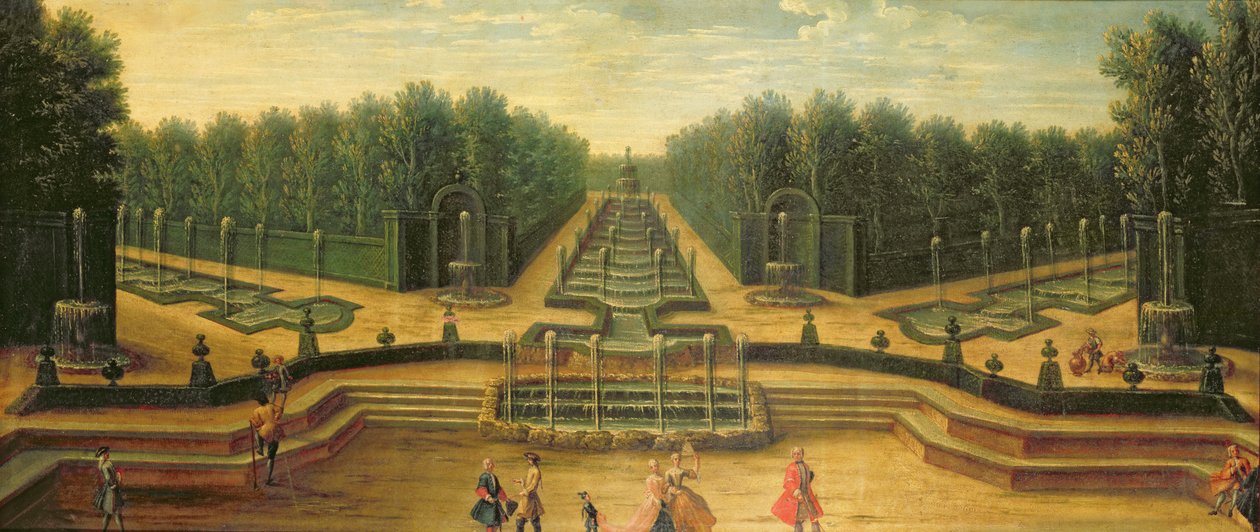 Vodní divadlo, Versailles od French School