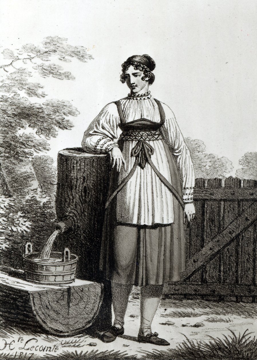 Tirolská selka, 1817 od French School