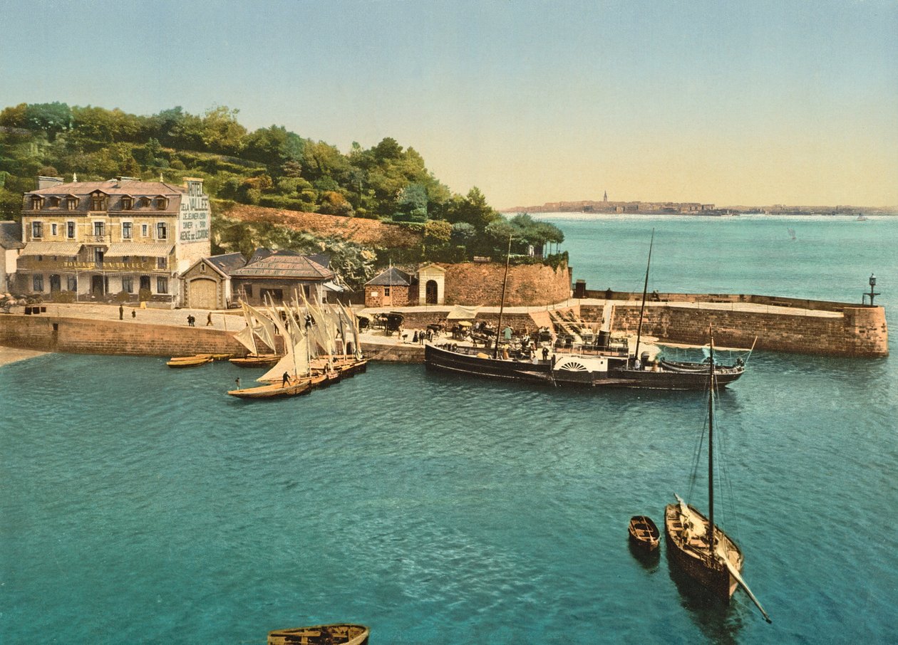 Zobák údolí, Dinard, 1890-1900 od French Photographer