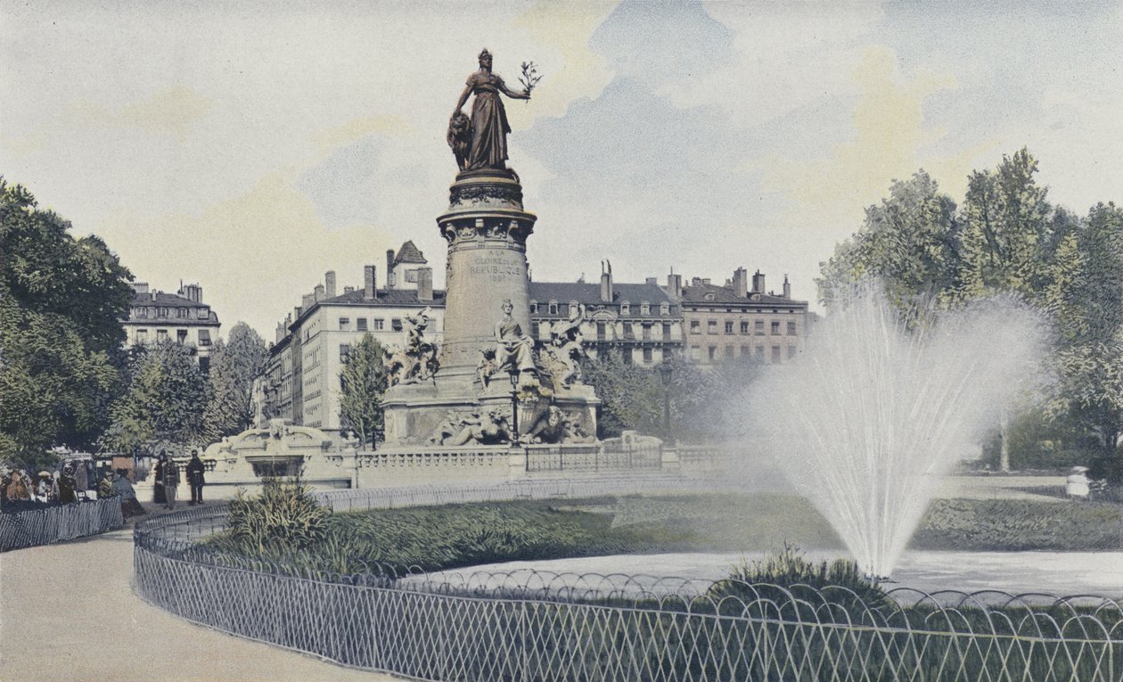 Lyon, Place Carnot od French Photographer