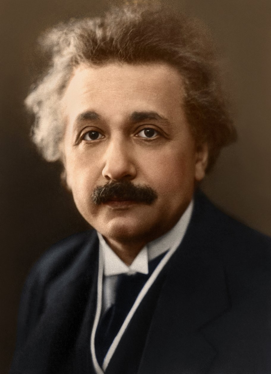 Portrét Alberta Einsteina kolem roku 1922 (foto) od French Photographer