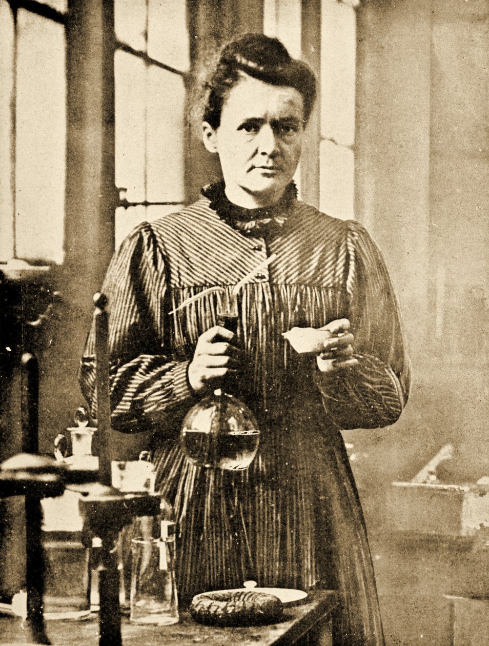 Portrét Marie Curie kolem roku 1901 od French Photographer