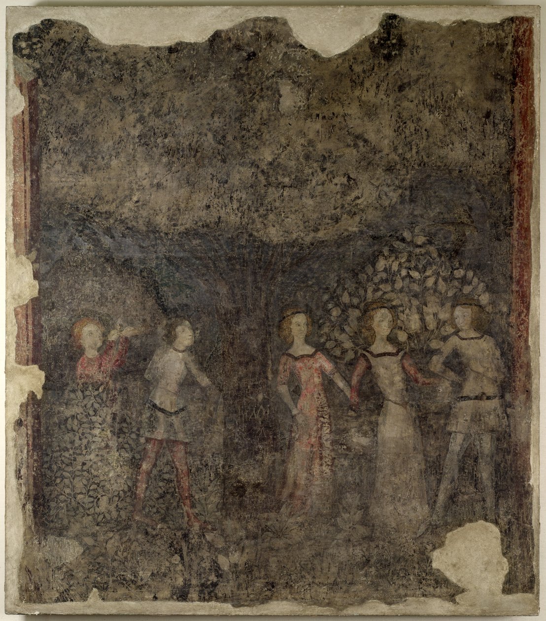 A Carole, kolem 1380-90 od French School