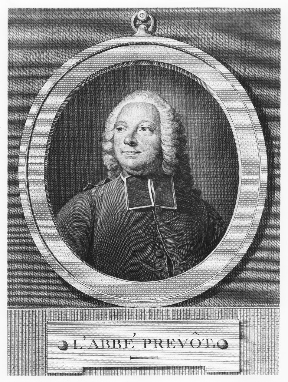 Abbé Prévost (rytina) od French School