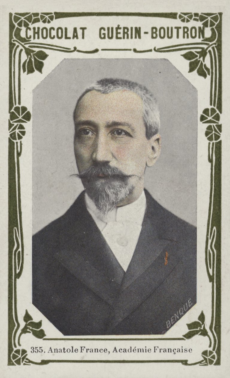 Anatole France, Francouzská akademie (barevné foto) od French School