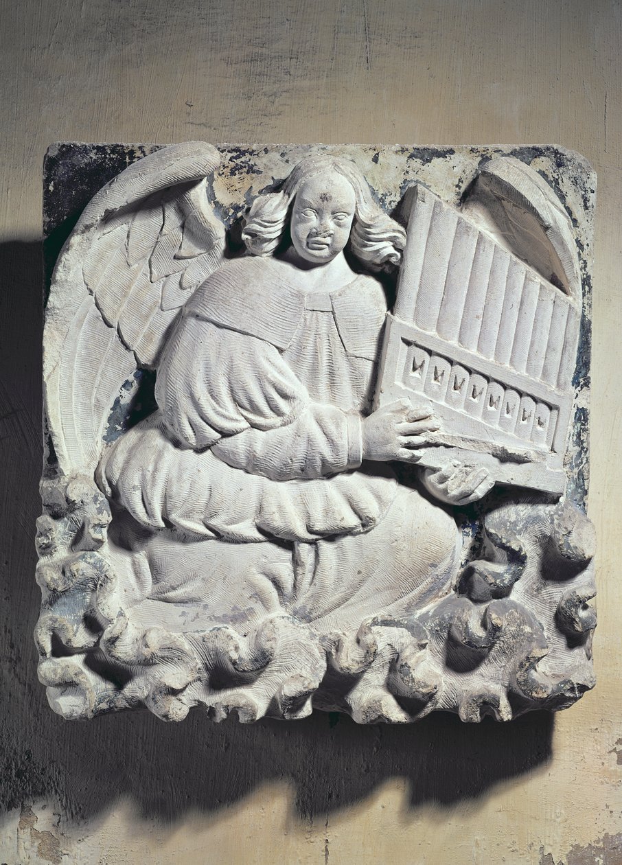 Angel Musician (basreliéf) od French School