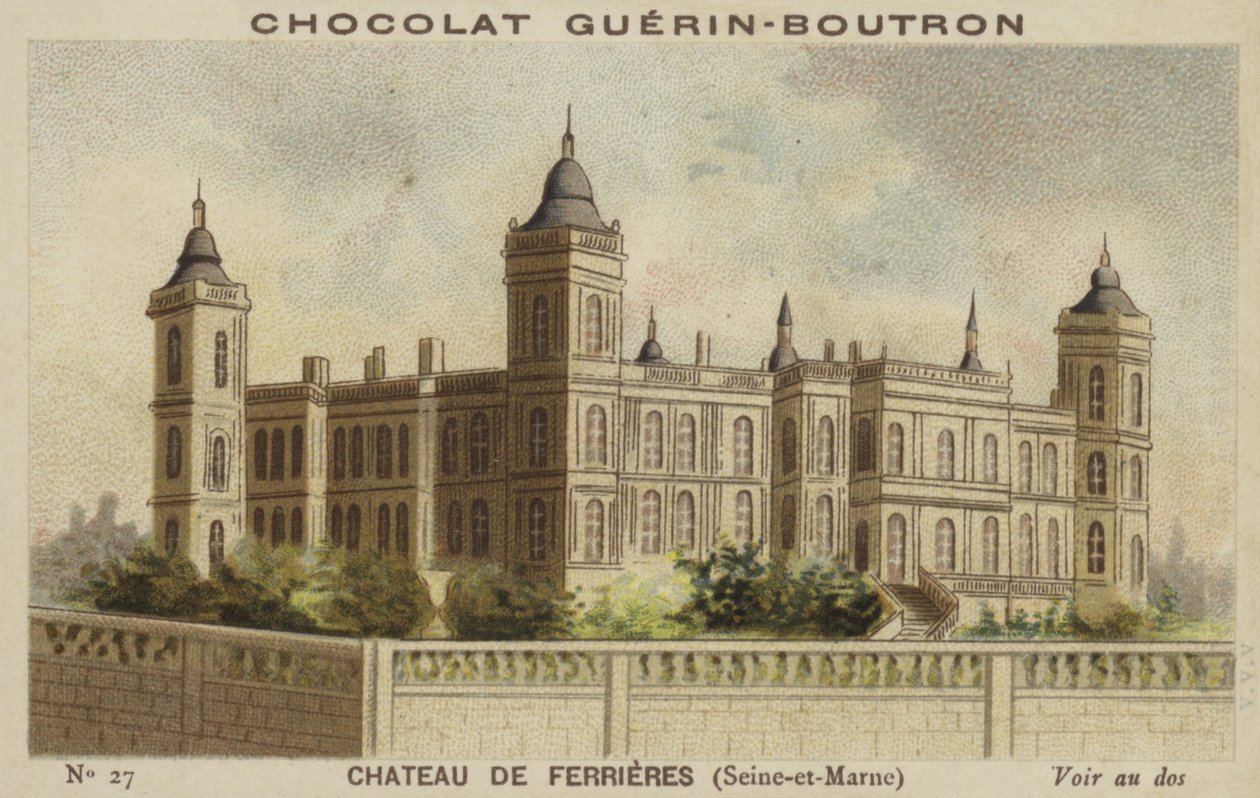 Chateau de Ferrieres, Seine-et-Marne od French School