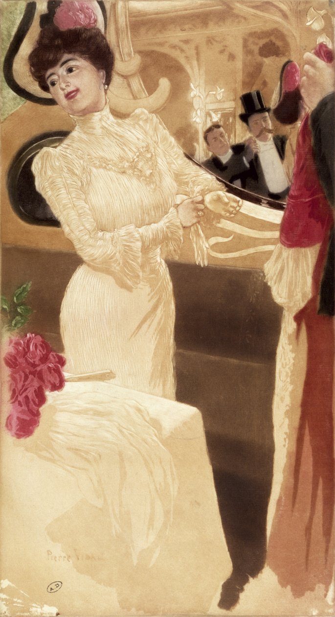 Chez Maxims, kolem roku 1900 od French School