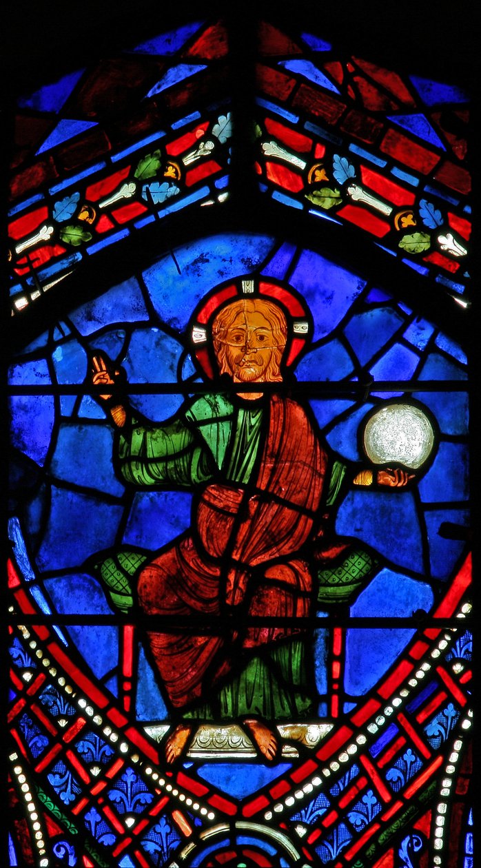 Kristus - Majestas of the Lord (w36) od French School