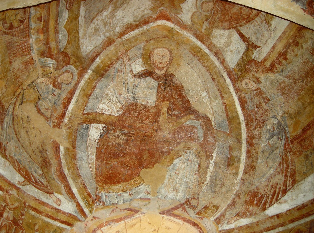 Kristus ve velebnosti od French School