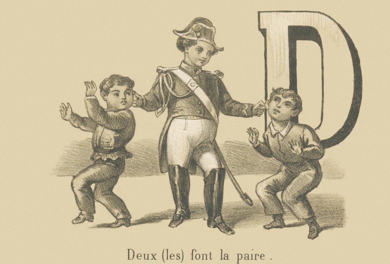 D: Dva tvoří pár od French School