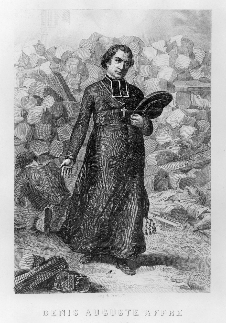 Denis-Auguste Affre (rytina) od French School