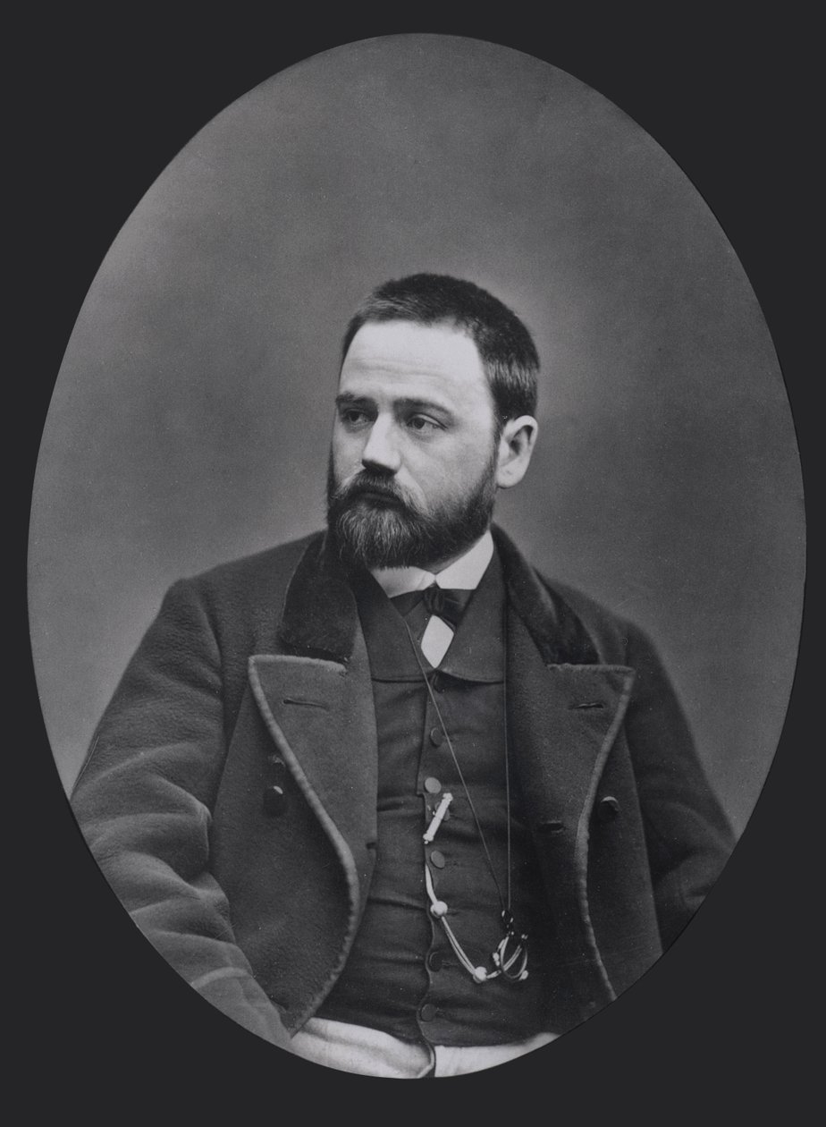 Emile Zola (1840-1902), kolem 1870-80 od French School