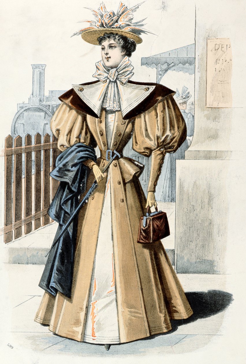 Módní styl, 1895 od French School