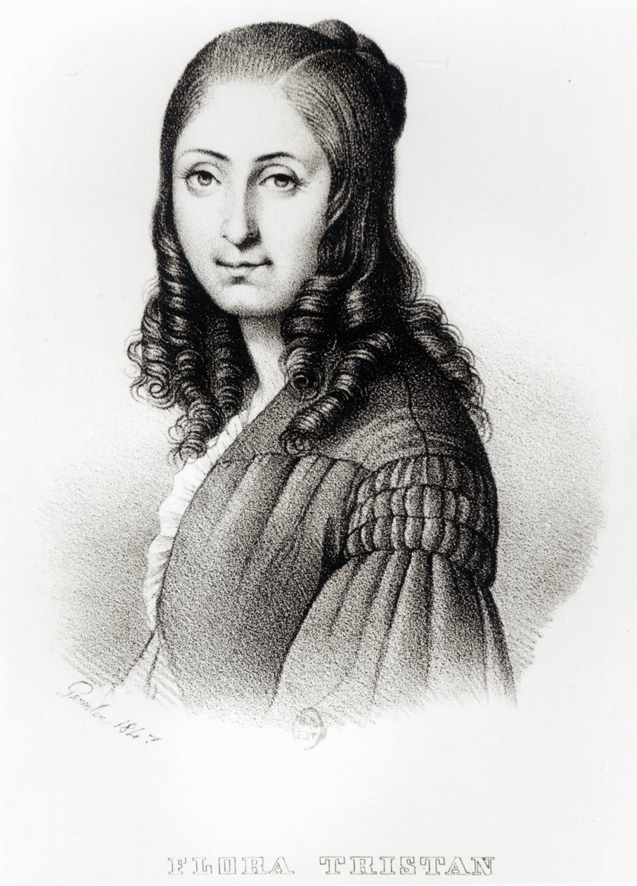 Flora Tristan (1803-44) 1847 od French School