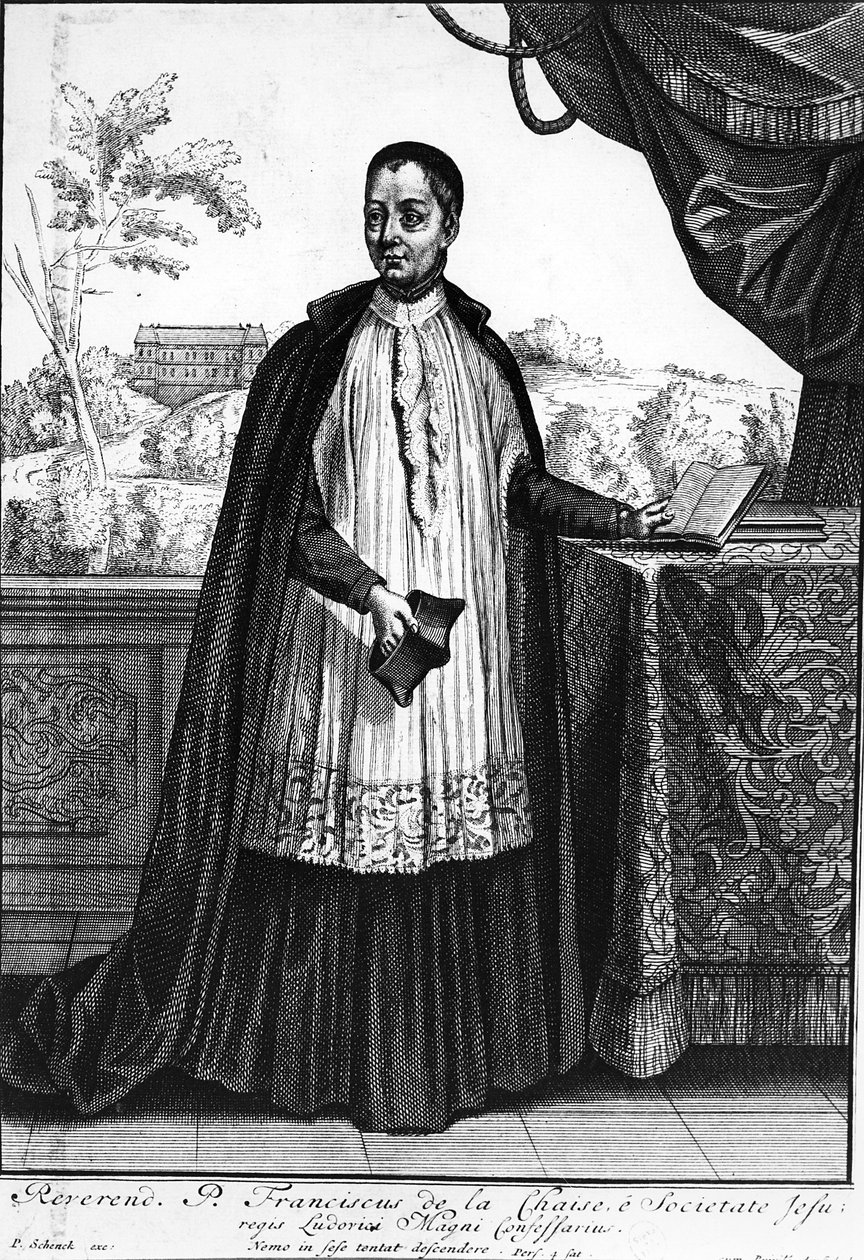 Francois dAix de La Chaise od French School