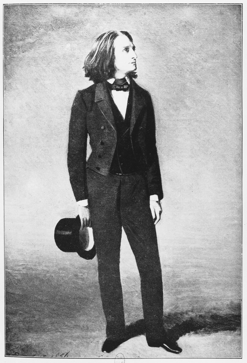 Franz Liszt (1811-86) 1856 od French School