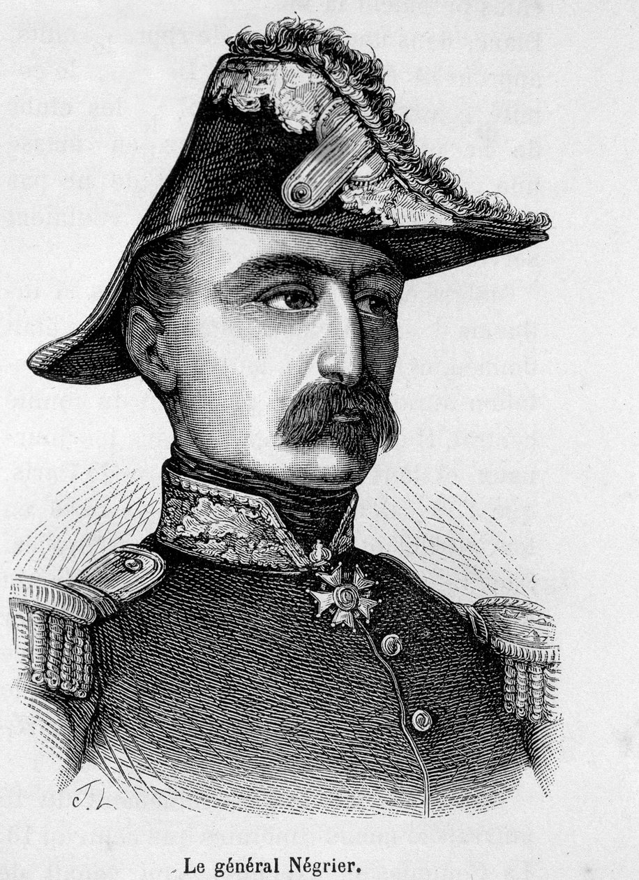 Generál Francois Oscar de Negrier 1839-1913 od French School