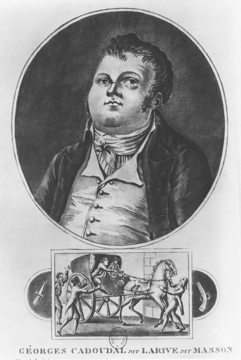 Georges Cadoudal (litho) od French School