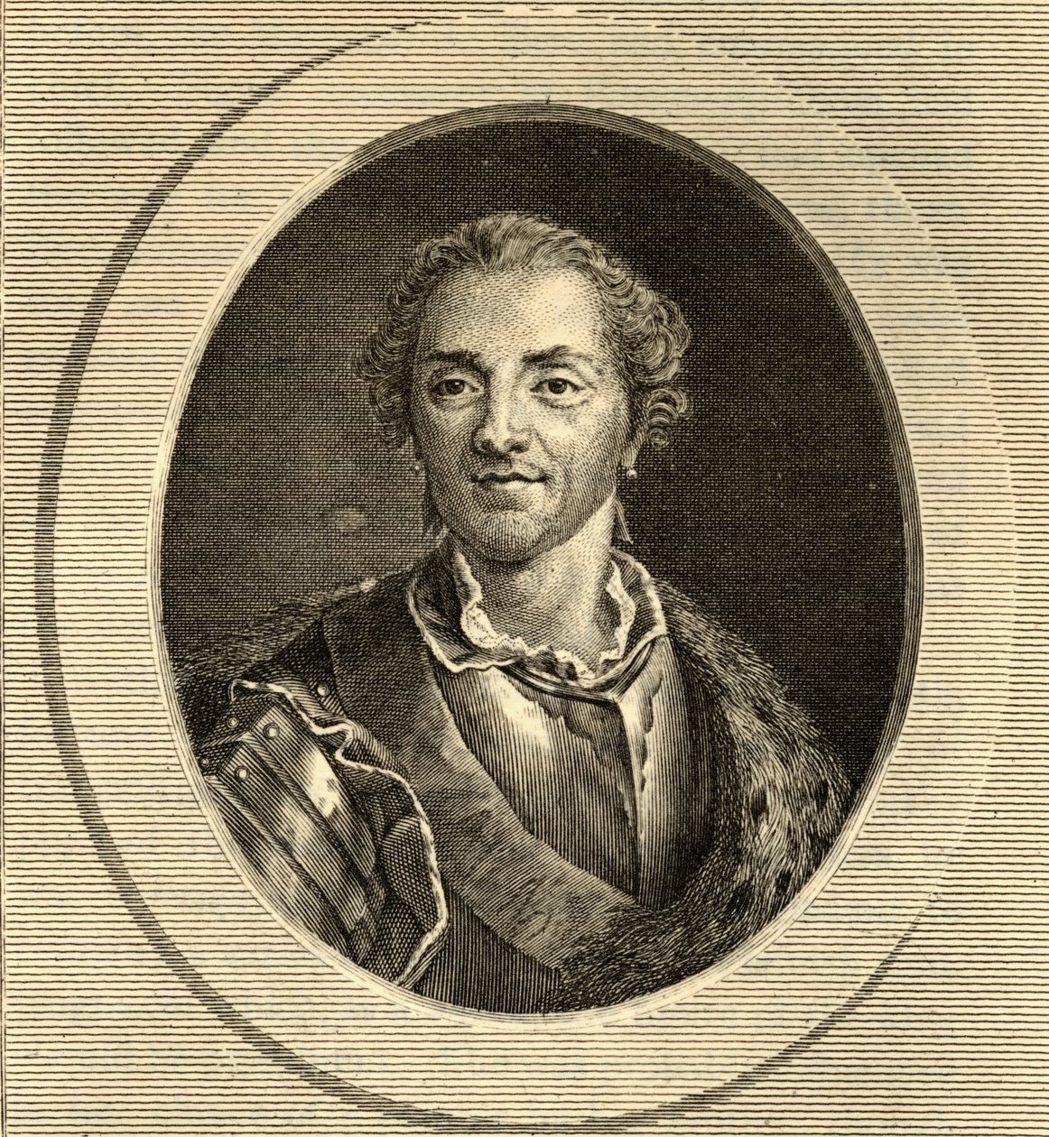 Hermann Maurice (1696-1750) hrabě ze Saska od French School