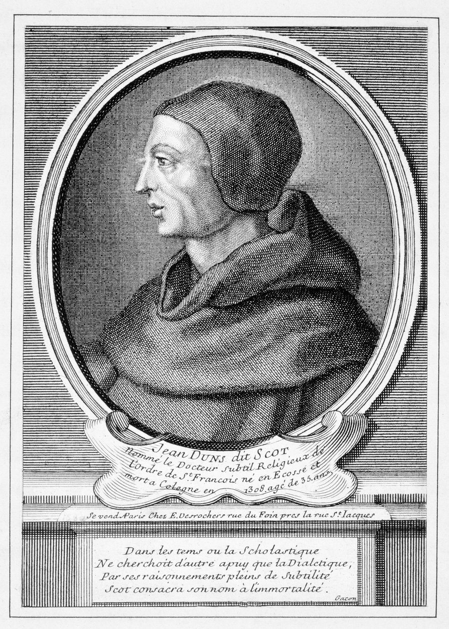 John Duns Scotus (asi 1266-1308) od French School