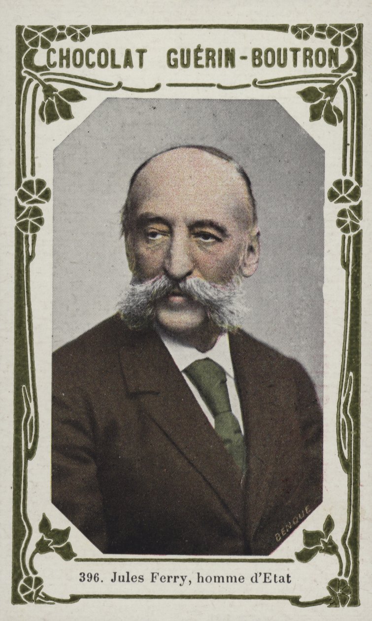 Jules Ferry, státník (barevné foto) od French School