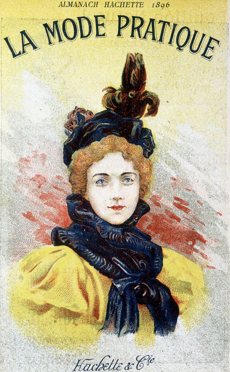 Praktická móda v „almanachové sekerce“““ 1896. od French School