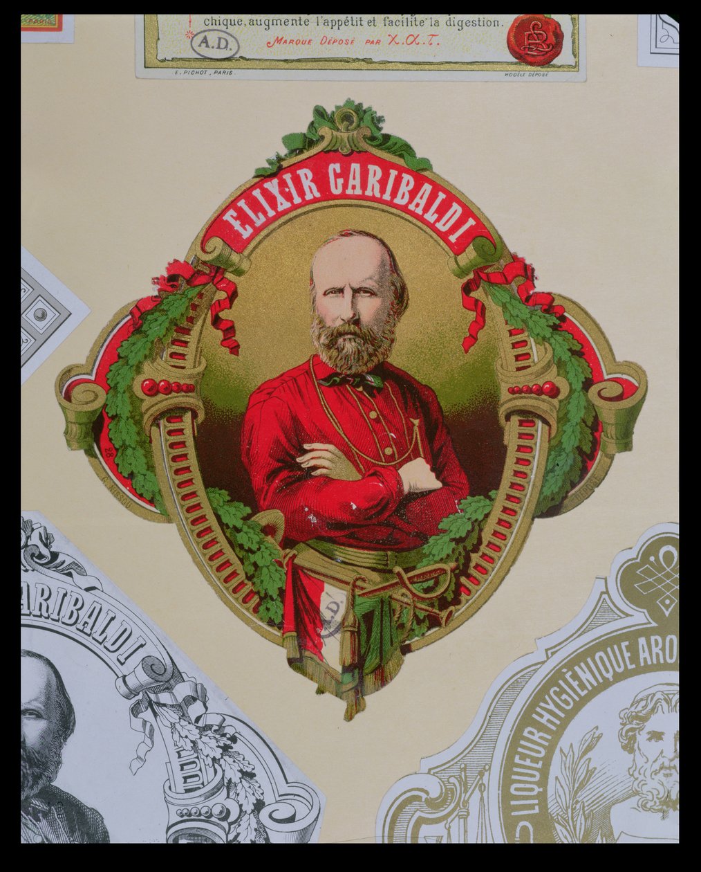 Štítek pro Elixir Garibaldi od French School