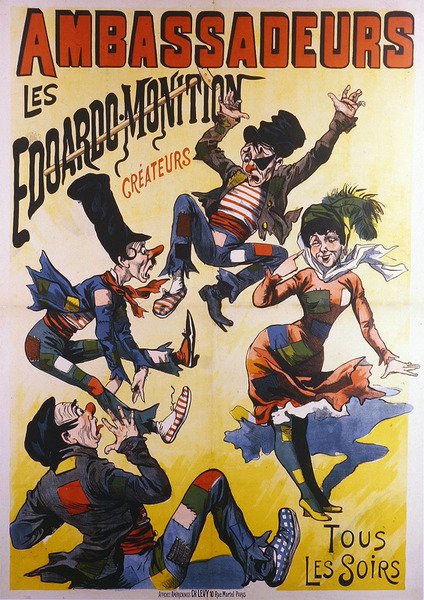 Plakát Ambassadors (barevné lito) od French School