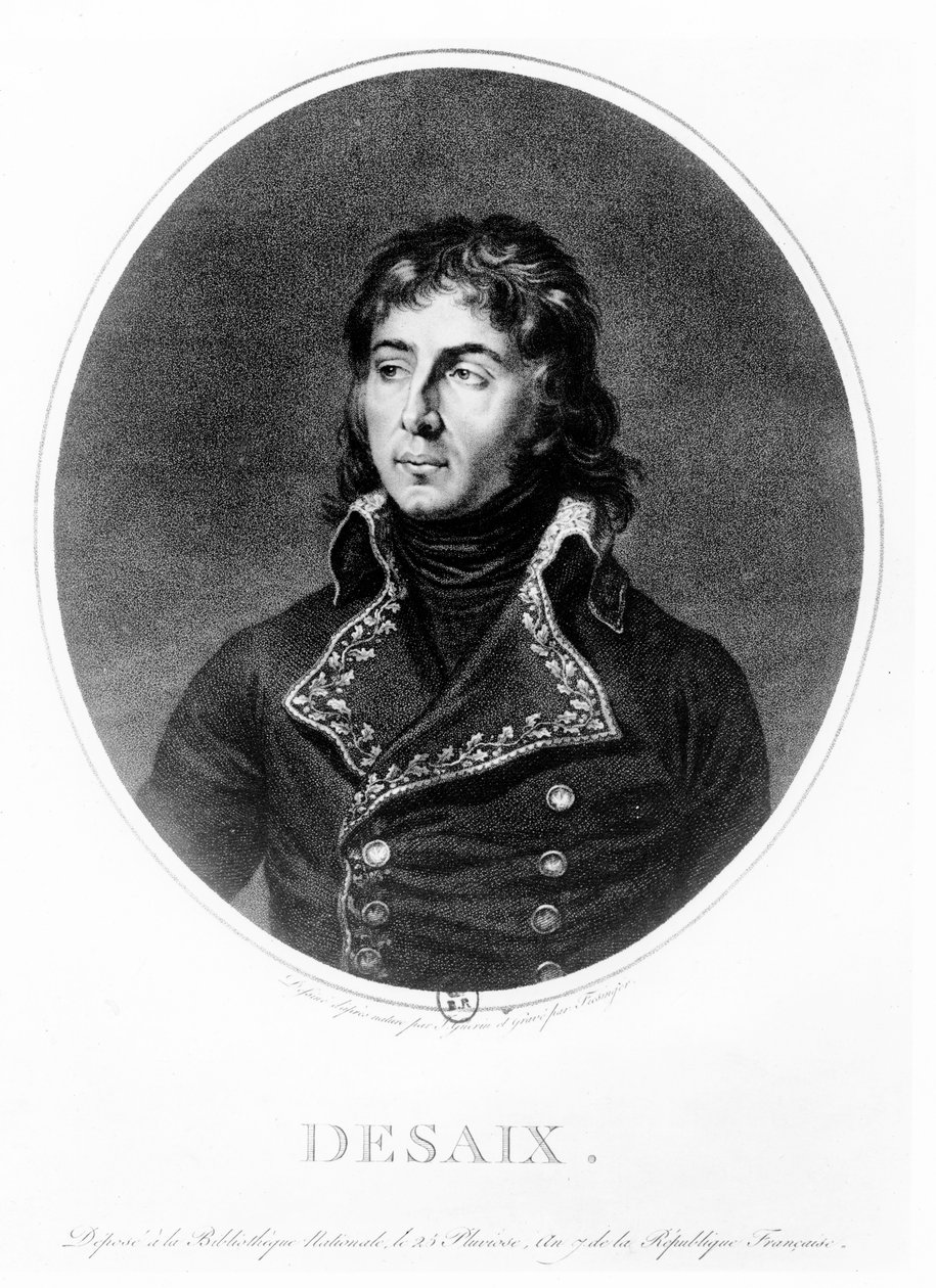 Louis Charles Desaix (litho) od French School